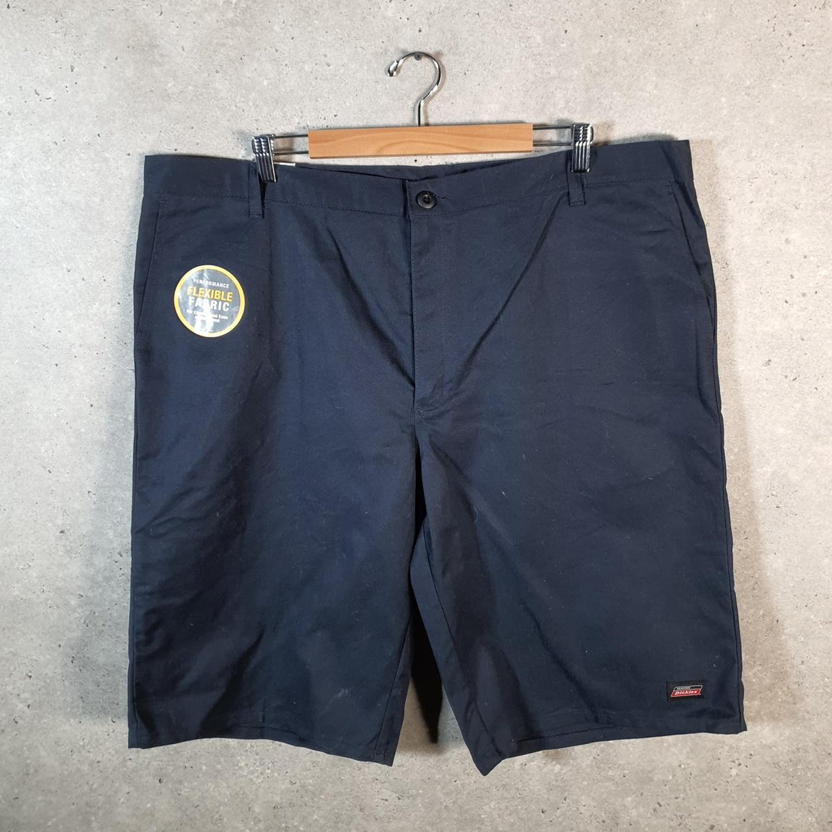 Vintage Dickies Carpenter Shorts Jorts Cargo Men’s W44 Navy Blue Relaxed Fit Baggy Workwear Big Fish Vintage