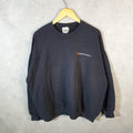 Vintage Lee Heavyweight Sweatshirt Men’s XL Black USA Pullover Manafort Brothers