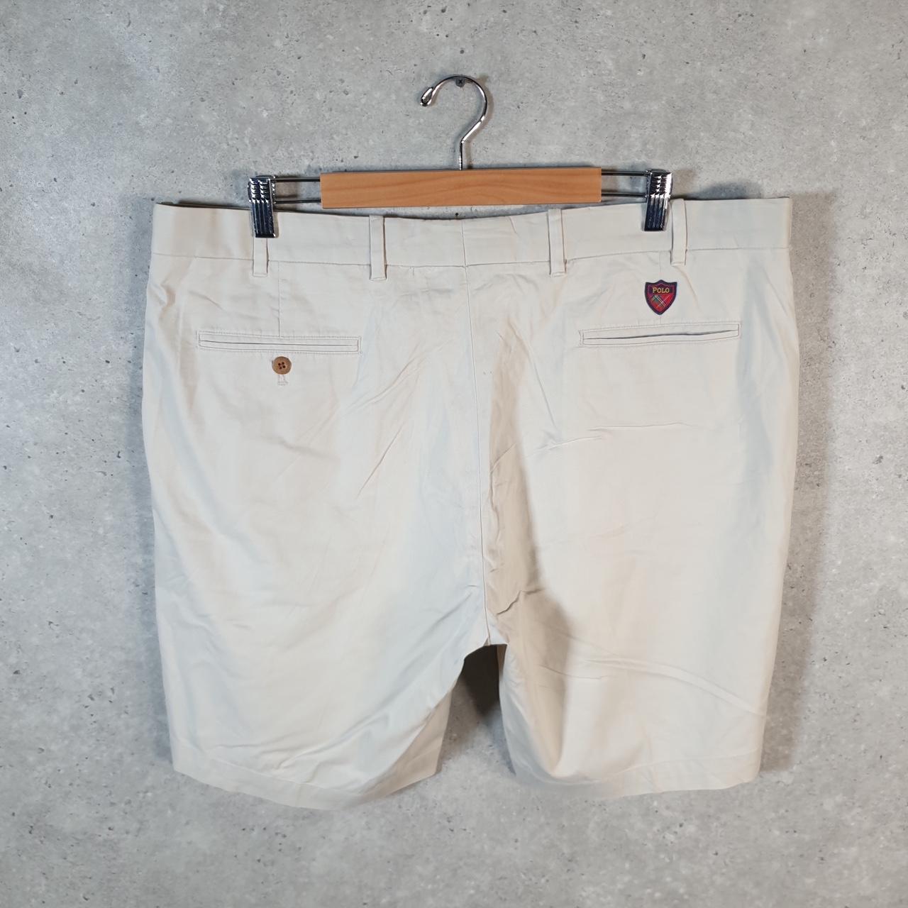 Vintage Ralph Lauren Polo Shorts Jorts Chino Cargo Men’s W40 Brown Baggy Cotton