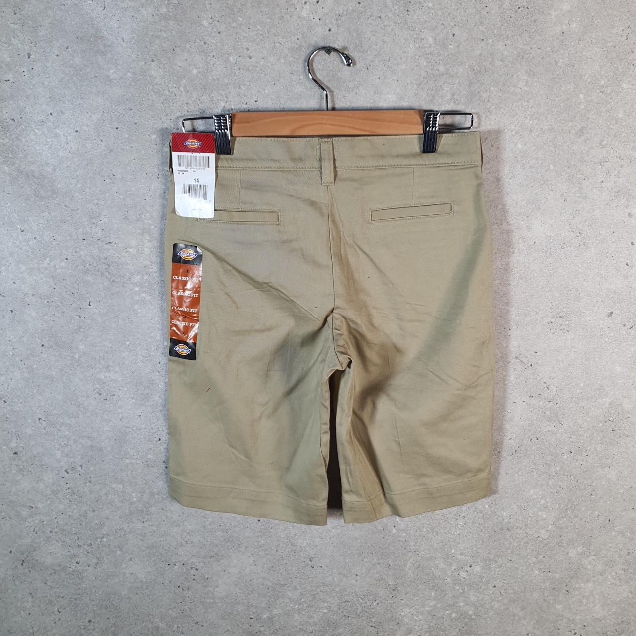 Vintage Dickies Baggy Chino Shorts Jorts Cargo Womens W28 Brown Classic Fit