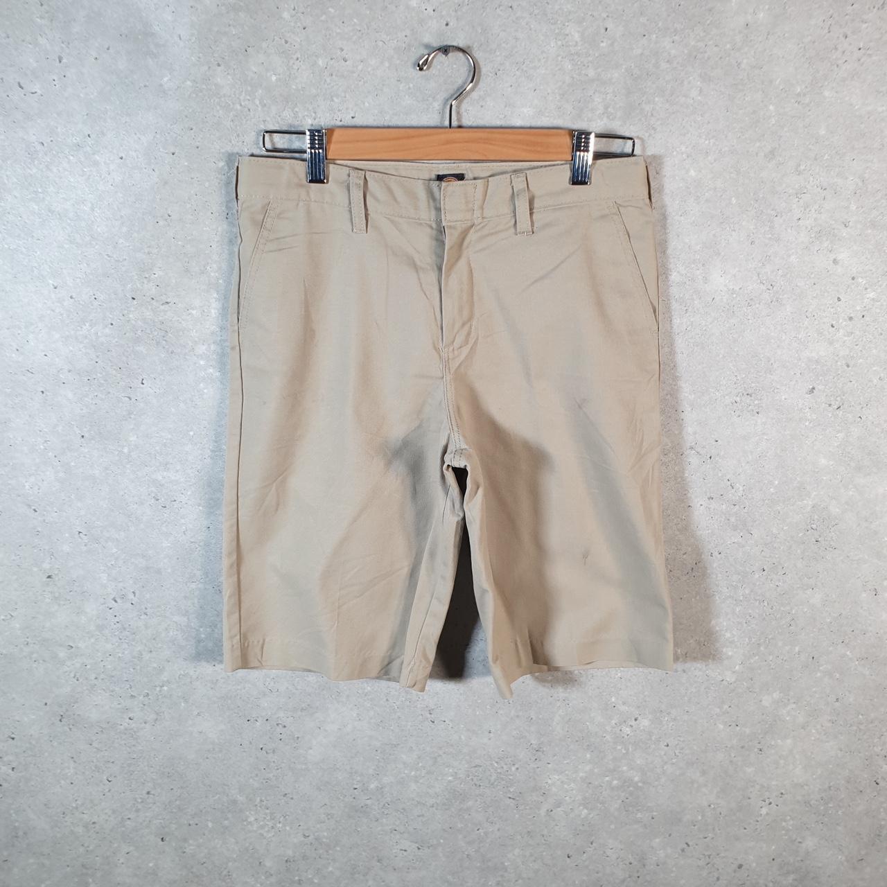 Vintage Dickies Baggy Chino Shorts Jorts Cargo Womens W30 Brown Loose Fit