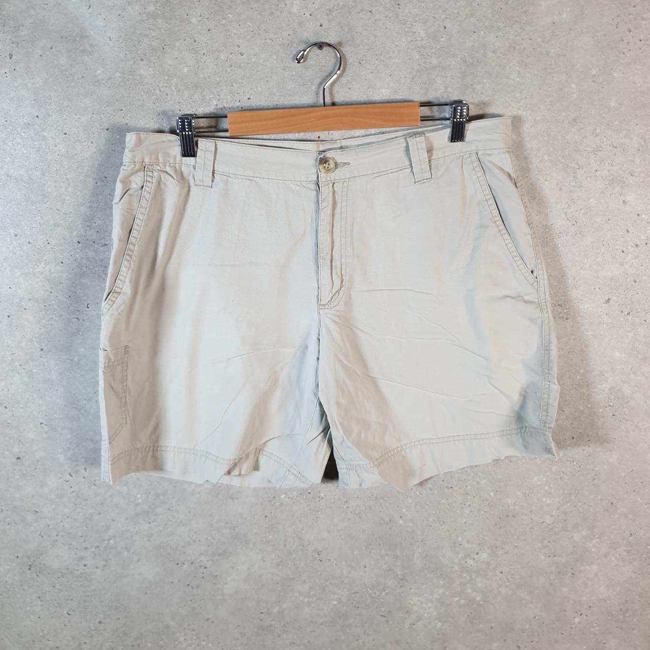 Vintage Columbia Carpenter Shorts Jorts Cargo Men’s W36 Brown Athletic Hiking Baggy