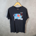 Vintage Nike Basketball Hoops T Shirt Men’s Medium Black Logo Swoosh Athletic