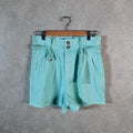 Vintage Guess Chino Shorts Jorts Cargo Womens W28 Blue Baggy Cotton A4399