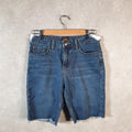 Vintage Lee Baggy Shorts Jorts Cargo Womens W28 Blue Relaxed Denim
