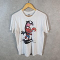 Vintage Marvel Venom Marching T Shirt Shirt Men’s Medium White Graphic Cartoon C9686