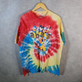 Vintage Disney Land Mickey Mouse Florida 2022 T Shirt Shirt Men’s 2XL Red Tie Dye Graphic C9813