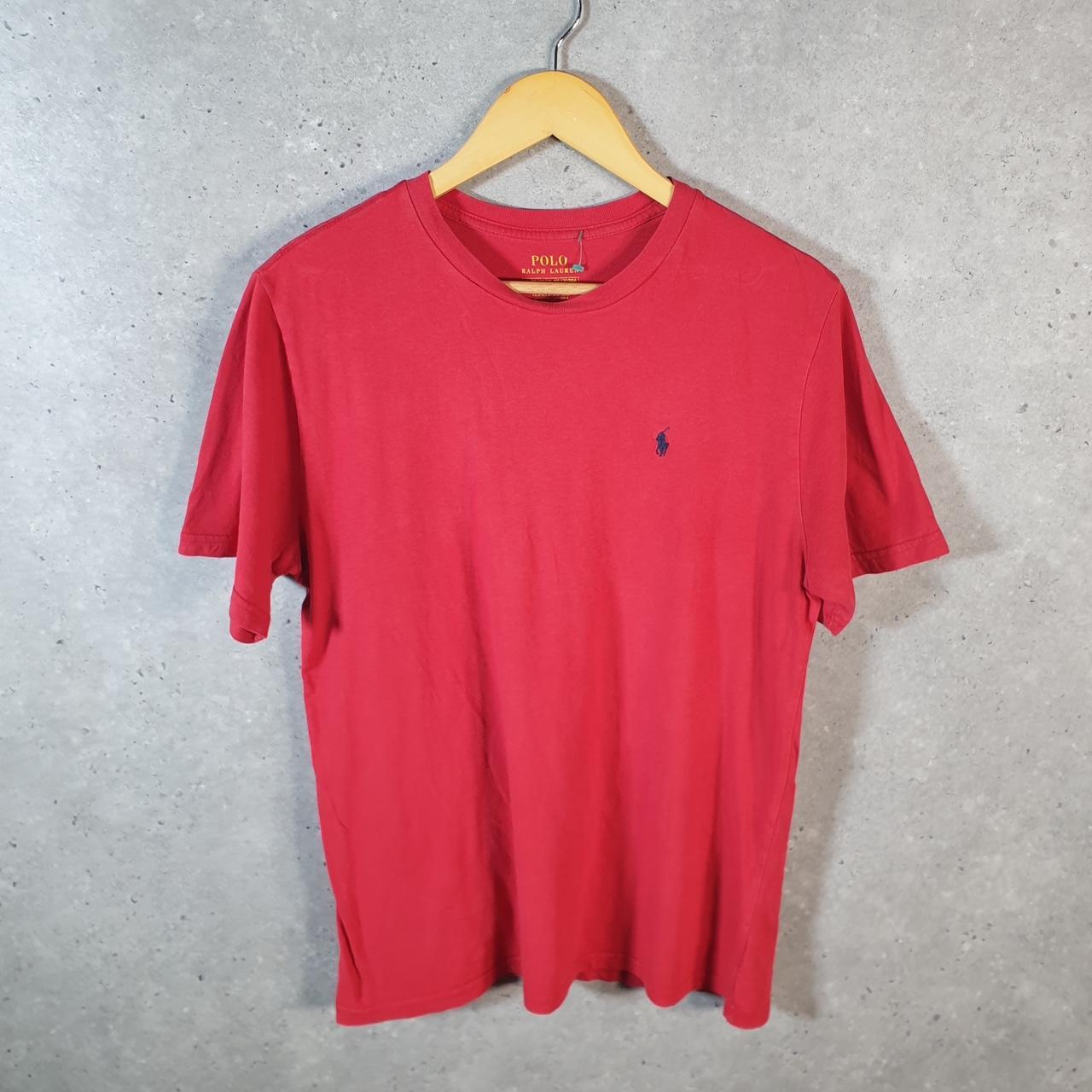 Vintage Ralph Lauren Polo T Shirt Womens XL Pink Embroidered Classic Fit Pony C9064