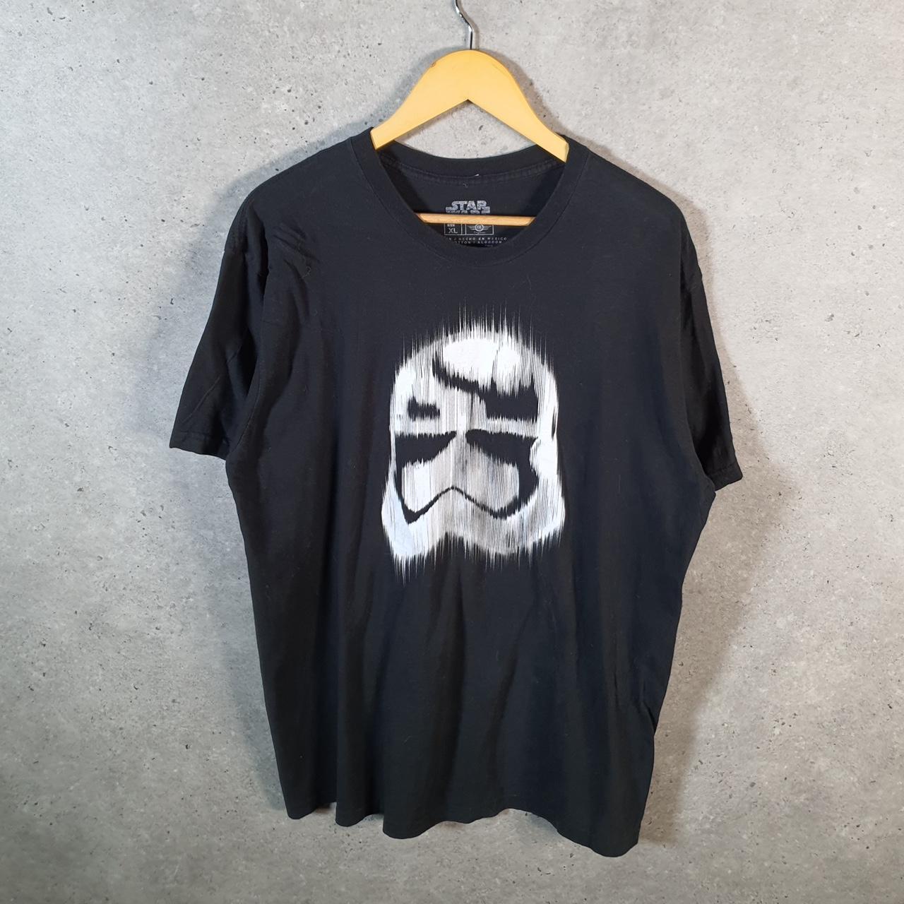 Vintage Star Wars Darth Vader T Shirt Shirt Men’s XL Black Logo Graphic Spellout