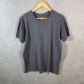 Vintage Ralph Lauren Polo T Shirt Men’s Medium Grey Embroidered Classic Fit Pony C9132