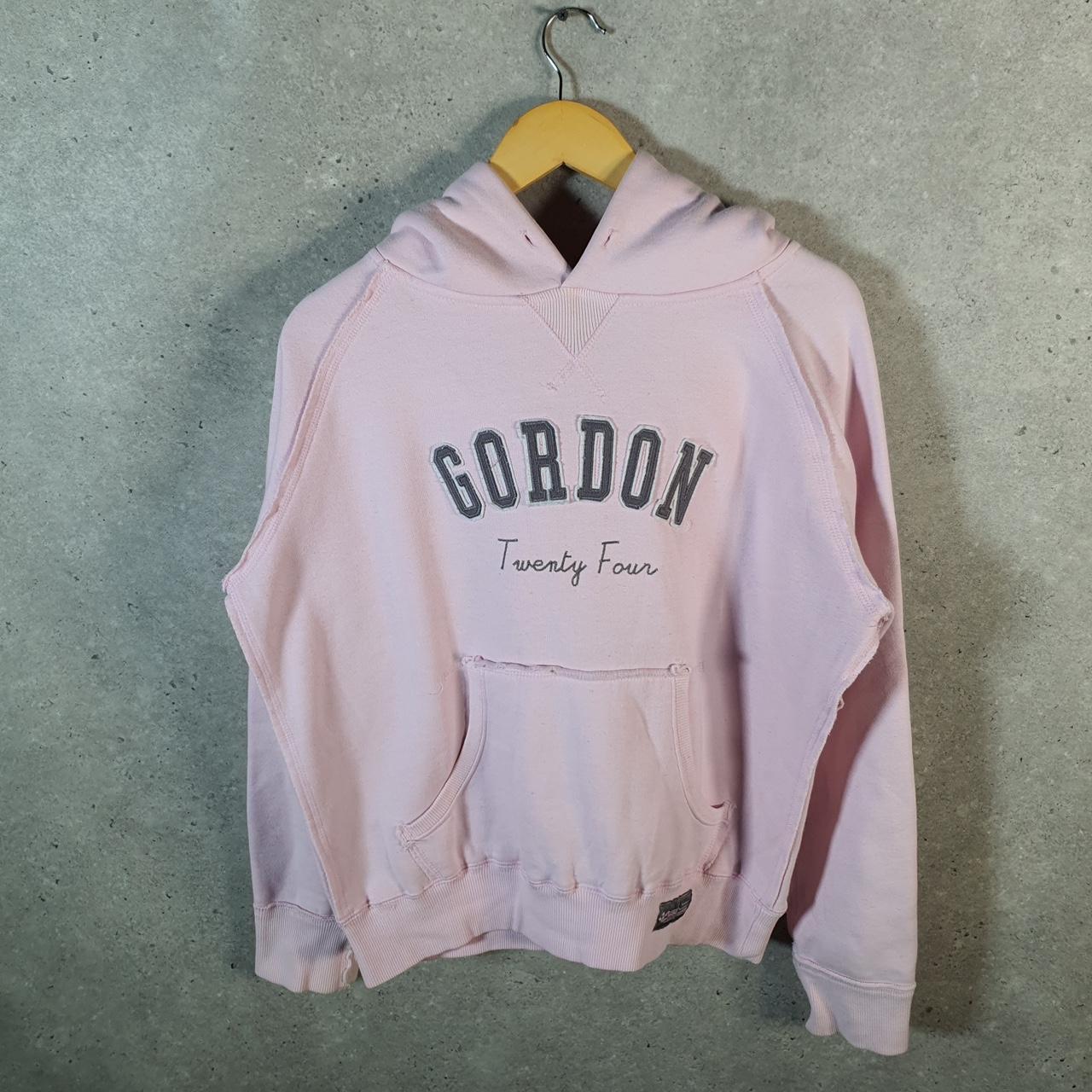 Vintage Chase Authentic NASCAR Gordon Twenty Four Hoodie Womens Large Pink