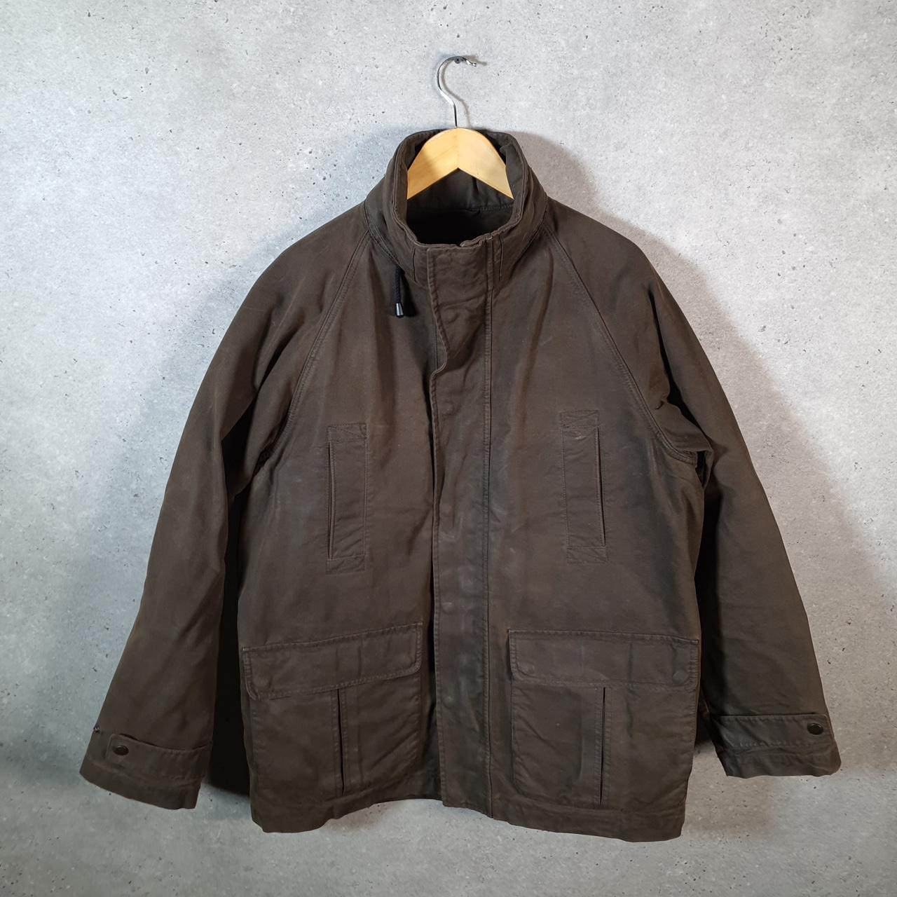 Vintage American Jacket Mens XL Brown Utility Hunting USA Pockets