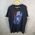 Vintage Star Wars Jedi Ahsoka T Shirt Men’s XL Black Logo Graphic Spellout