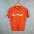 Vintage Fruit of the Loom PNC Bank 90s USA Single Stitch T Shirt Men’s Medium Orange C8396