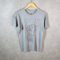 Vintage Avengers Infinite Power T Shirt Men’s Medium Grey Logo Graphic Spellout C9598