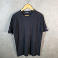 Vintage Champion Embroidered Logo T Shirt Men’s Medium Black Athletic C9857