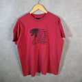 Vintage Tennessee River Innuendo Rude 90s USA Single Stitch T Shirt Men’s Medium Red