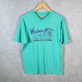 Vintage Hanes Washington White House Tour 90s USA Single Stitch T Shirt Men’s XL Blue C8136