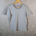 Vintage Lacoste T Shirt Men’s Medium Grey Logo Graphic