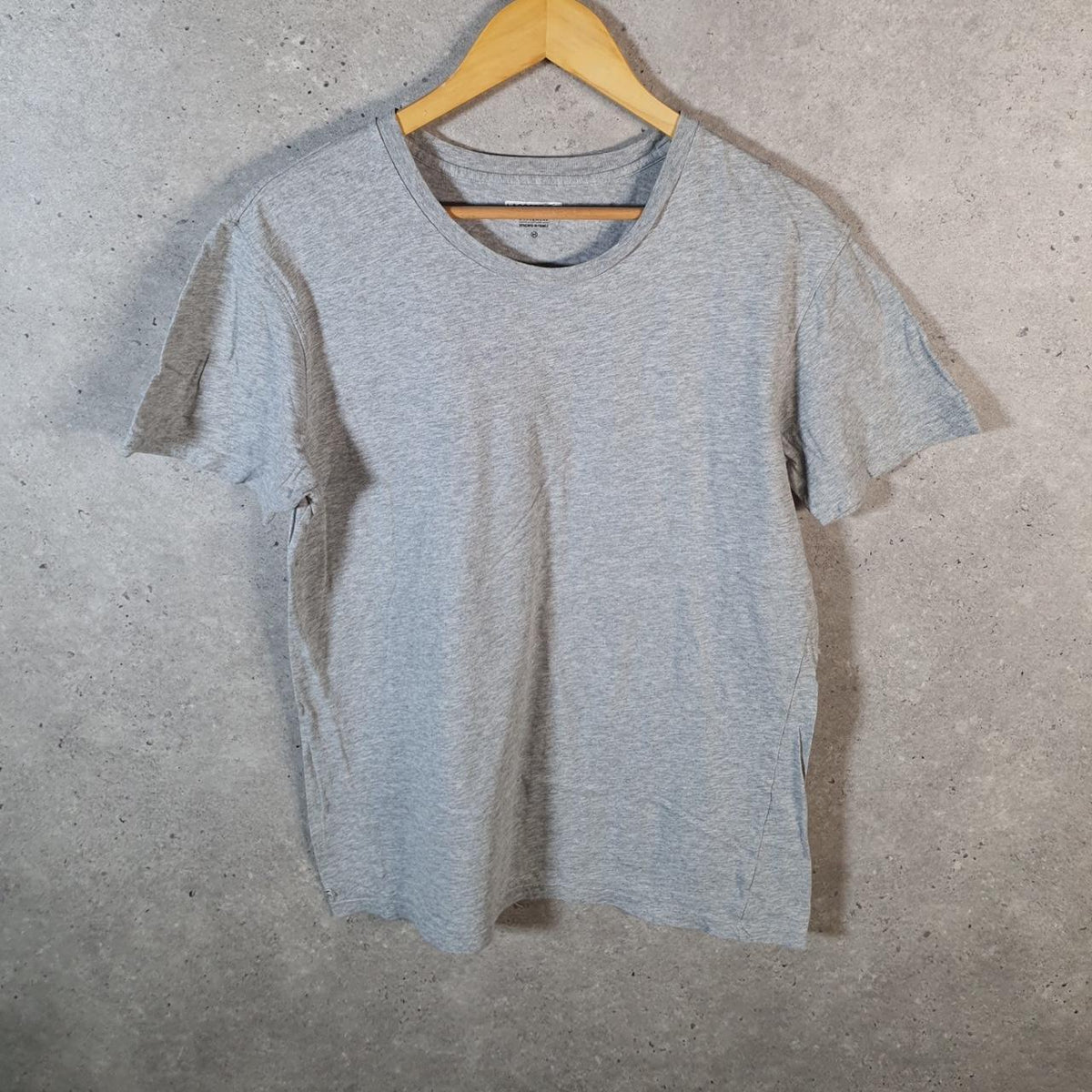 Vintage Lacoste T Shirt Men’s Medium Grey Logo Graphic