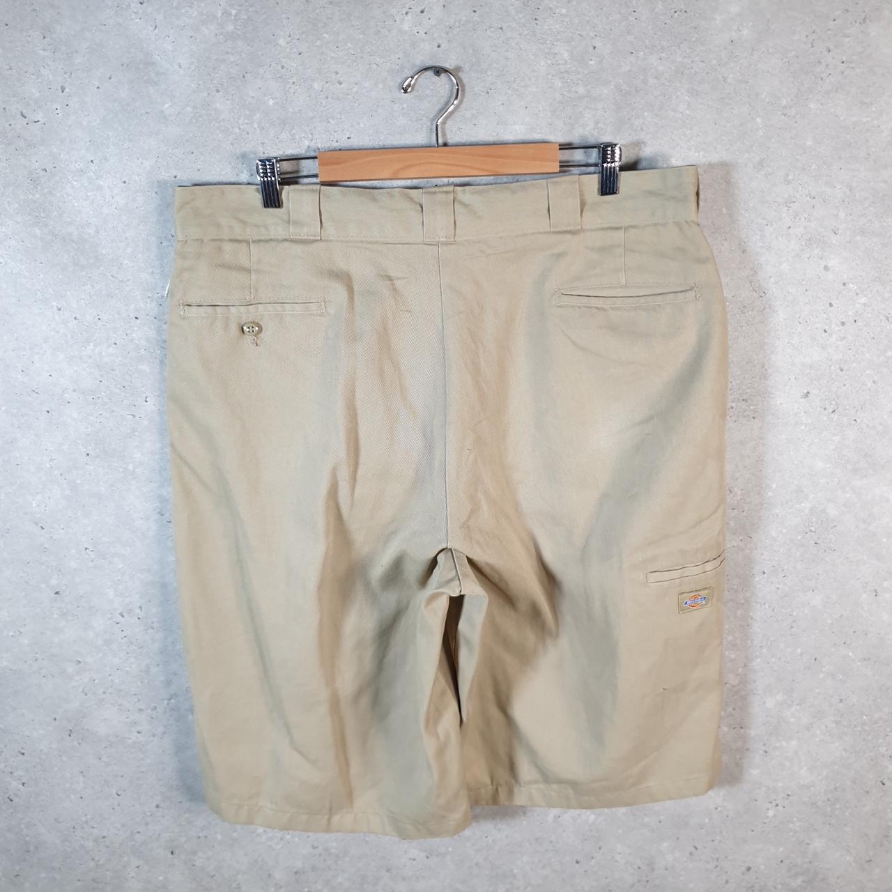 Vintage Dickies Baggy Chino Shorts Jorts Cargo Mens W40 Brown Loose Fit