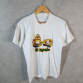 Vintage El Salvador USA Single Stitch T Shirt Men’s Small White C8118