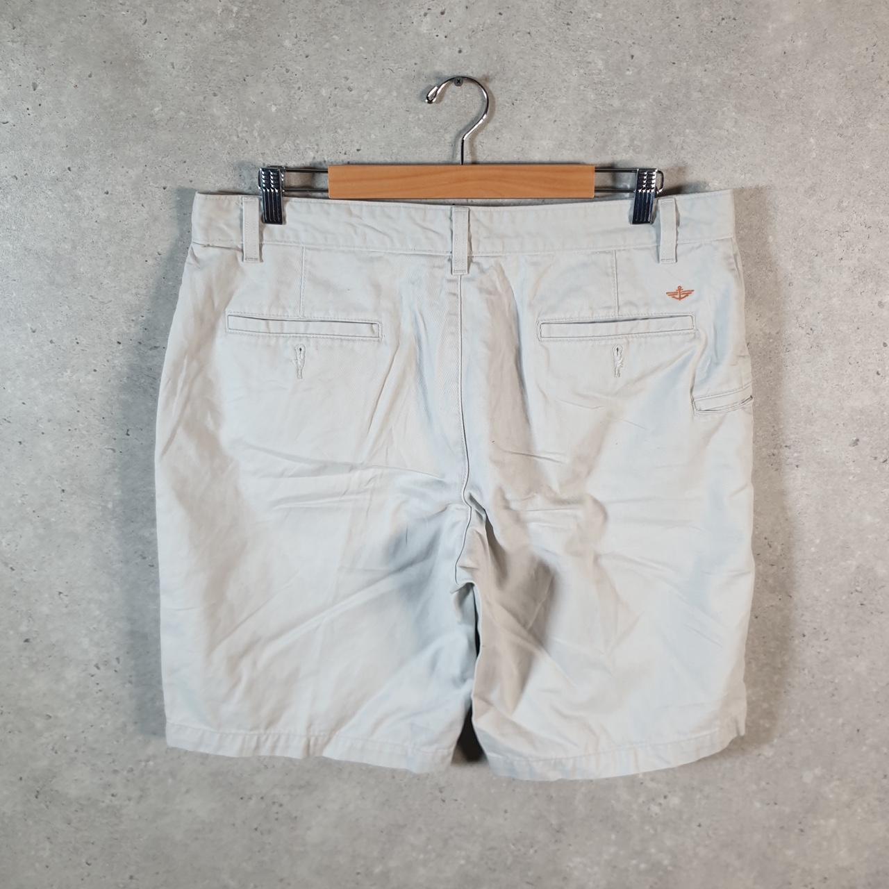 Vintage Dockers Chino Shorts Jorts Cargo Men’s W36 Brown Baggy Cotton A4267