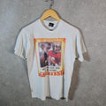 Vintage Screen Stars Words Greatest Joe Montana NFL USA Single Stitch T Shirt Men’s Medium White C9454