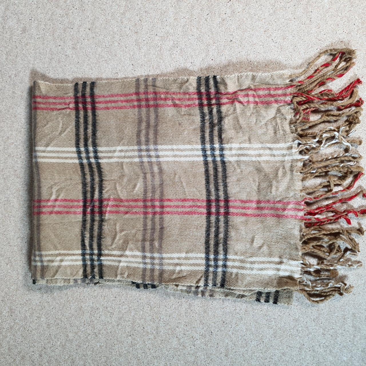 Tartan Nova Check Checkered Scarf