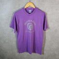 Vintage Hanes Wounded Knee Limeridge 90s Single Stitch T Shirt Men’s Large Purple C9543