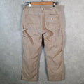 Vintage Carhartt Carpenter Trousers Mens W31 L30 Brown Relaxed Fit Workwear USA