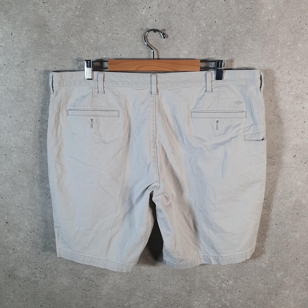 Vintage Dockers Chino Shorts Jorts Cargo Men’s W42 Beige Baggy Cotton A4248