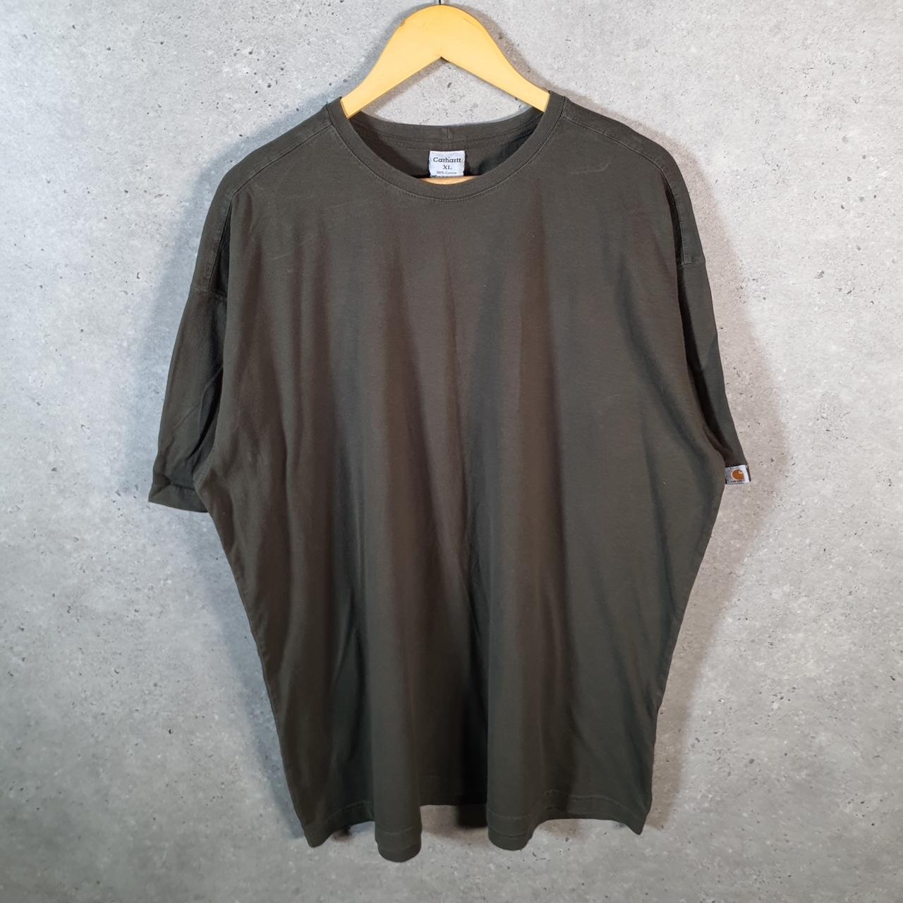 Vintage Carhartt Pocket T Shirt Men’s XL Grey Workwear Chore Utility Relaxed Fit C9231