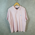 Vintage Chaps Ralph Lauren Polo Shirt Men’s 2XL Pink Regular Fit Embroidered Logo