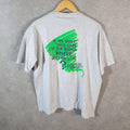 Vintage Cotton Deluxe Texas Ahperd Fitness 90s USA Single Stitch T Shirt Men’s Large Grey