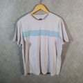 Vintage Lee Pima Cotton T Shirt Men’s Large White Casual Sports Logo Athletic