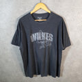 Vintage Champion Wilkes Colonel Logo T Shirt Men’s XL Grey American USA Athletic