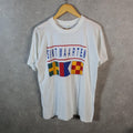 Vintage Beach Club Sint Maarten Graphic 90s USA Single Stitch T Shirt Men’s XL White