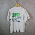 Vintage Tect Cigna Underwriting 90s USA Single Stitch T Shirt Men’s XL White