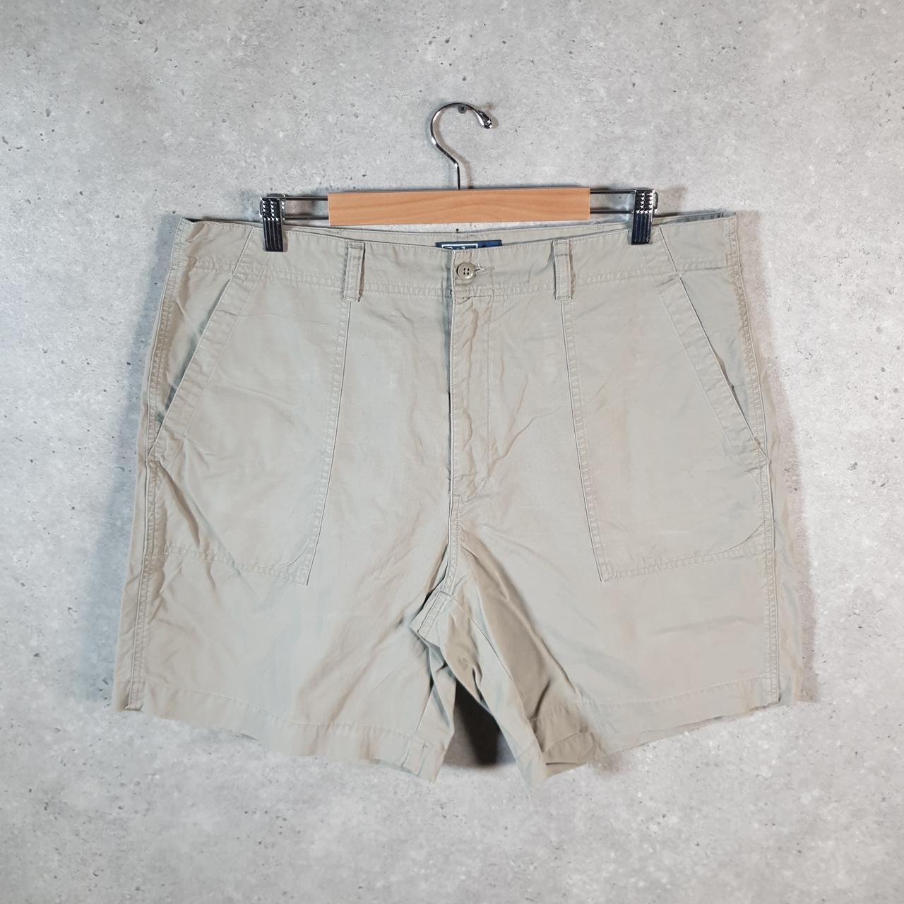 Vintage Ralph Lauren Polo Shorts Jorts Chino Cargo Men’s W36 Brown Baggy Cotton A4368