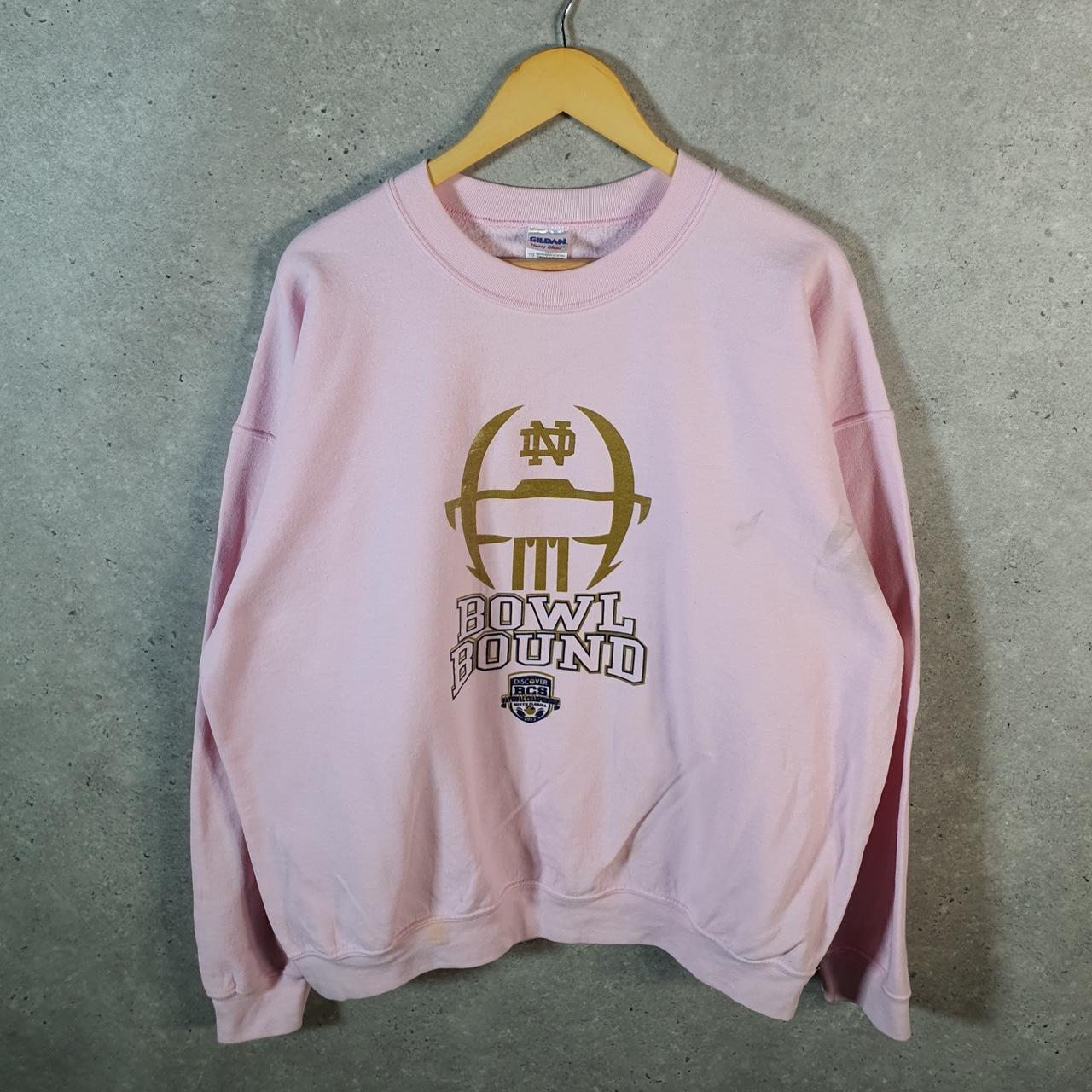 Vintage 2013 Florida Bowl Bound Sweatshirt Mens XL Pink Pullover USA