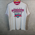 Vintage Signal Mount Rushmore South Dakota 90s USA Single Stitch T Shirt Men’s Large Grey C7874