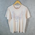Vintage Anvil Key West Sea Shells 90s USA Single Stitch T Shirt Men’s Large Brown C8813