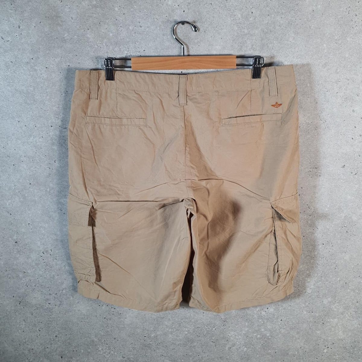 Vintage Dockers Chino Shorts Jorts Cargo Men’s W36 Brown Baggy Cotton A4415