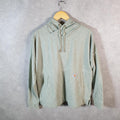 Vintage Carhartt Hoodie Womens Large Green Pullover Blank USA Relaxed Fit