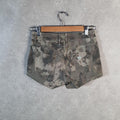 Vintage Guess Camouflage Shorts Jorts Cargo Womens W26 Brown Relaxed Denim