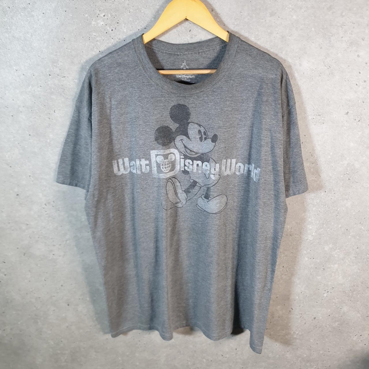 Vintage Disney Land Mickey Mouse T Shirt Men’s XL Grey Graphic Cartoon