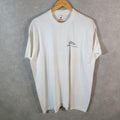Vintage Fruit of the Loom Scandinavia Airlines 1996 Single Stitch T Shirt Men’s XL White C8009