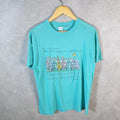 Vintage 1987 Bay To Breakers Race San Francisco Single Stitch T Shirt Men’s Medium Blue