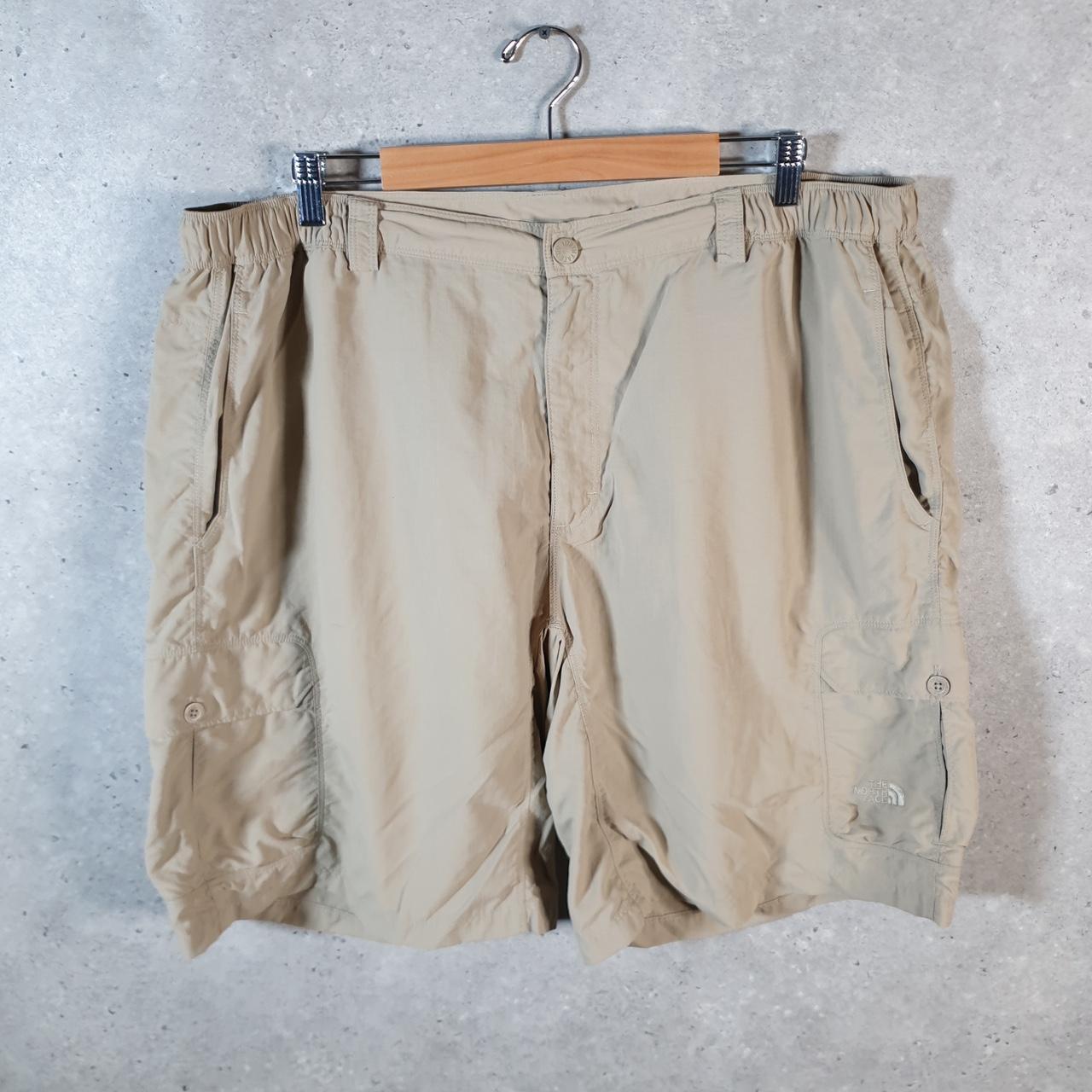 Vintage The North Face TNF Shorts Jorts Chino Cargo Men’s 2XL Brown Baggy Cotton